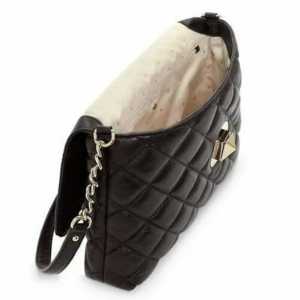 Kate Spade Handbag Black Leather Shoulderbag Purse